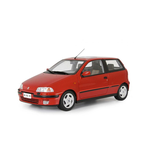 FIAT PUNTO GT 1993 RED 1:18 Laudo Racing Auto Stradali Modellino