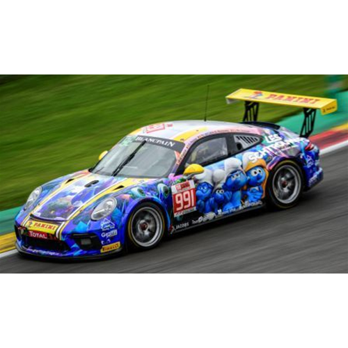 PORSCHE 991 N.991 34th 24H SPA 2017 PAQUE-PAISSE-BOSQUEAU-SOENEN 1:43 Spark Model Auto Competizione Modellino