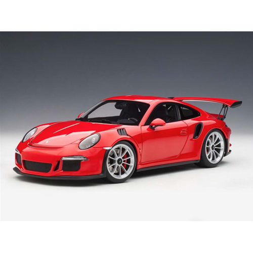 PORSCHE 991 GT3 RS 2016 RED 1:18 AutoArt Auto Stradali Modellino