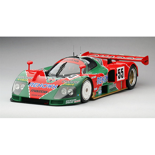 MAZDA 787B N.55 WINNER Le Mans 1991 WEIDLER-HERBERT-GACHOT 1:18 True Scale Miniatures Auto Competizione Modellino