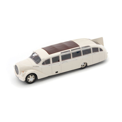 OPEL BLITZ LUDEWIG AERO 1937 IVORY 1:43 Autocult Autobus Modellino