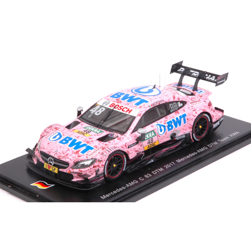 MERCEDES C63 N.48 14th DTM 2017 E.MORTARA 1:43 Spark Model Auto Competizione Modellino