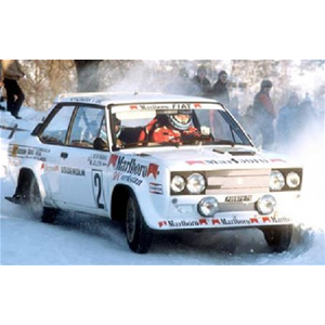 FIAT 131 ABARTH N.2 4th RALLY OF SWEDEN 1979 M.ALEN-I.KIWIMAKI 1:43 Trofeu Auto Rally Modellino