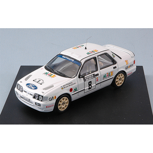 FORD SIERRA COSWORTH N.8 7th 1000 LAKES 1991 A.VATANEN-B.BERGLUND 1:43 Trofeu Auto Rally Modellino