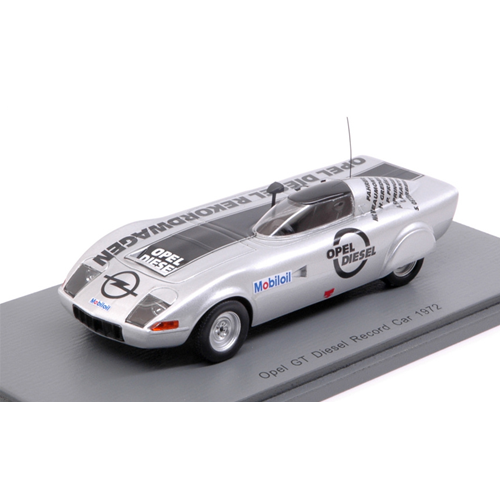 OPEL GT DIESEL RECORDWAGEN 1972 1:43 Bizarre Auto Competizione Modellino