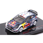 FORD FIESTA WRC N.1 WINNER TOUR DE CORSE 2018 S.OGIER-J.INGRASSIA 1:43 Ixo Model Auto Rally Modellino