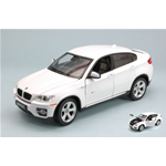 BMW X6 2010 WHITE 1:24 Rastar Auto Stradali Modellino