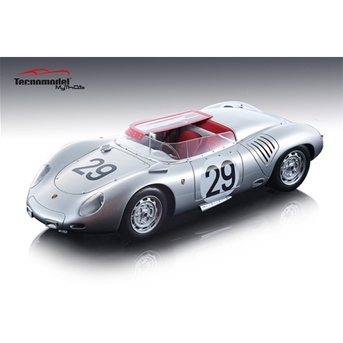 PORSCHE 718 RSK N.29 3rd LE MANS 1958 J.BEHRA-H.HERRMANN 1:18 Tecnomodel Auto Competizione Modellino