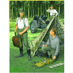 GERMAN INFANTRY BIVOUAC KIT 1:35 Dragon Kit Figure Militari Modellino
