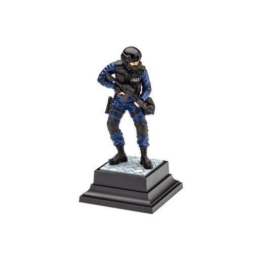 AGENT SWAT OFFICER KIT 1:16 Revell Kit Figure Militari Die Cast Modellino