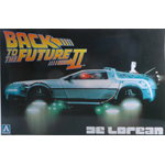 DE LOREAN "BACK TO THE FUTURE II" RITORNO AL FUTURO II KIT 1:24 Aoshima Kit Auto Modellino