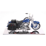 HARLEY DAVIDSON 1999 FLSTS HERITAGE SOFTAIL SPRINGER BLUE 1:18 Maisto Moto Modellino