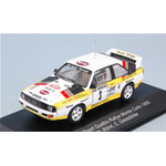 AUDI QUATTRO N.3 2nd MONTE CARLO 1985 W.ROHRL-C.GEISTDORFER 1:43    CMR Classic Model Replicars Auto Rally Modellino