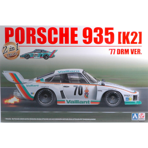 PORSCHE 935 K2 DOUBLE VERSION NURBURGRING N.16 OR NURNBERG N.70 KIT 1:24 Beemax Kit Auto Modellino
