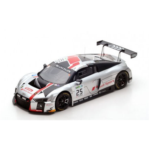 AUDI R8 LMS N.25 WINNER 24H SPA 2017 HAASE-GOUNON-WINKELHOCK 1:12 Spark Model Auto Competizione Modellino