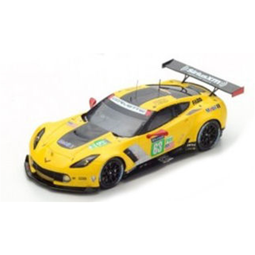 CORVETTE C7 R N.63 20th LE MANS 2017 MAGNUSSEN-GARCIA-TAYLOR 1:18 Spark Model Auto Competizione Modellino