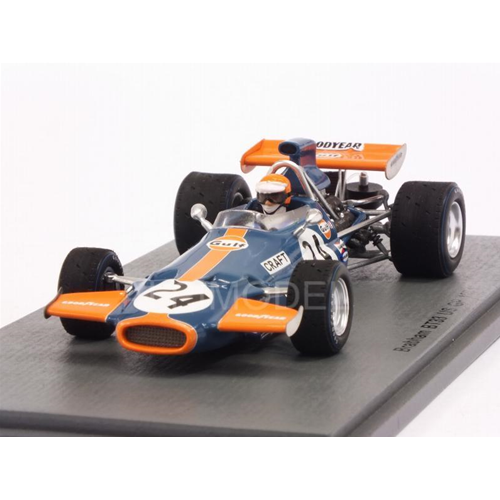 BRABHAM BT33 1971 N.24 DNF US GP CHRIS CRAFT 1:43 Spark Model Formula 1 Modellino