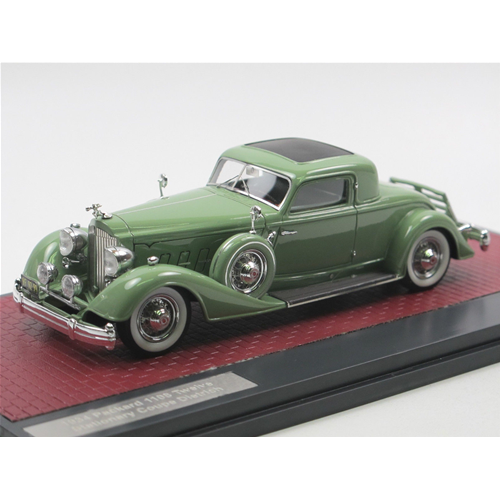 PACKARD 1108 TWELVE STATIONARY COUPE BY MARLENE DIETRICH 1934 1:43 Matrix Scale Models Movie Modellino