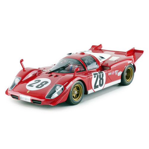 FERRARI 512 S N.28 3rd 24H DAYTONA 1970 A.MERZARIO-J.ICKX-M.ANDRETTI 1:18 CMR Classic Model Replicars Auto Competizione Modellino
