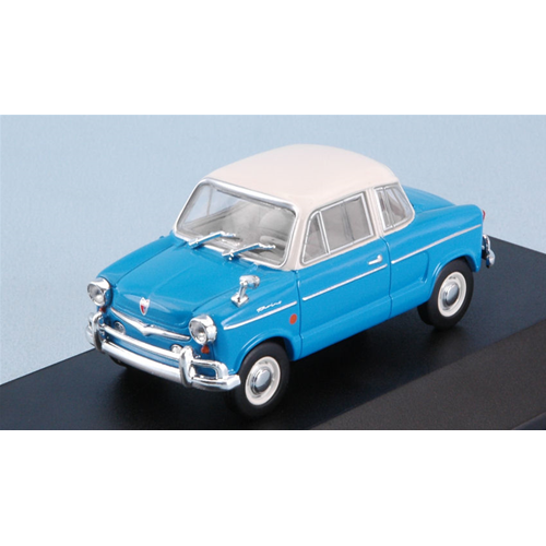 NSU PRINZ 30E 1959 LIGHT BLUE W/WHITE ROOF 1:43 Whitebox Auto Stradali Modellino