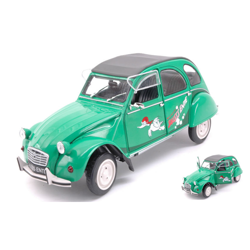 CITROEN 2 CV 1987 "SAUSSS ENTE" 1:18 Solido Auto Stradali Modellino