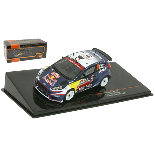 FORD FIESTA R5 RED BULL N.31 DNF MONTECARLO 2018 E.CAMILLI-VEILLAS 1:43 Ixo Model Auto Rally Modellino