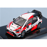 TOYOTA YARIS WRC N.10 (WINNER)/N.11 (23th) RALLY SWEDEN 2017 1:43 Ixo Model Auto Rally Modellino