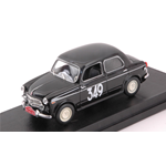 FIAT 1100 E N.349 25th MONTE CARLO 1955 DUNOD-SAMPIGNY 1:43 Rio Auto Rally Modellino