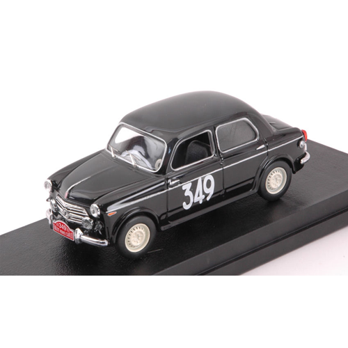 FIAT 1100 E N.349 25th MONTE CARLO 1955 DUNOD-SAMPIGNY 1:43 Rio Auto Rally Modellino