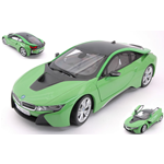 BMW i8 2015 JAVA GREEN 1:18 Paragon Models Auto Stradali Modellino