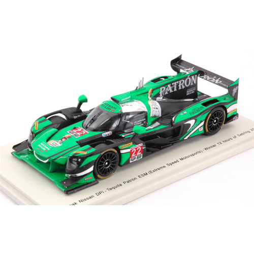 ONROAK NISSAN DPi N.22 WINNER 12 H SEBRING 2018 VAN OVERBEEK-DERANI-LAPIERRE 1:43 Spark Model Auto Competizione Modellino
