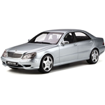 MERCEDES S55 AMG (W220) 2000 SILVER 1:18 Ottomobile Auto Stradali Modellino