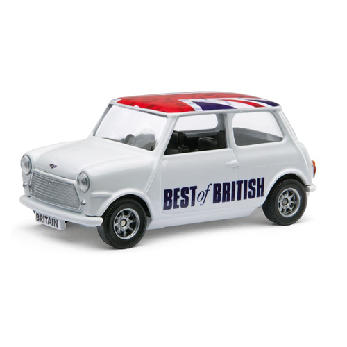 CORGI BEST OF BRITISH CLASSIC MINI WHITE 1:36 Corgi Auto Stradali Modellino