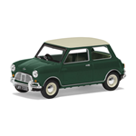 AUSTIN MINI COOPER S MK1 ALMOND 1956 GREEN 1:43 Vanguards Auto Stradali Modellino