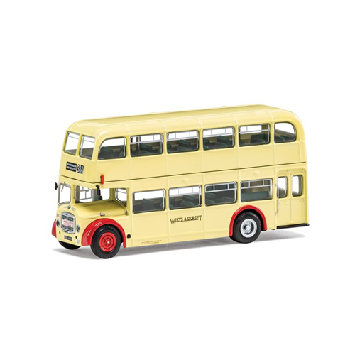 BRISTOL LODEKKA FS6B WILTS AND DORSET 38A SALISBURY LIMITED STOP 1:76 Corgi Autobus Modellino