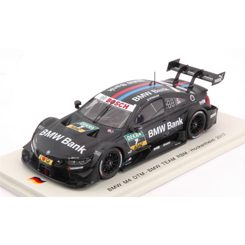 BMW M4 N.7 10th RACE 1 DTM HOCKENHEIN 2017 B.SPENGLER 1:43 Spark Model Auto Competizione Modellino
