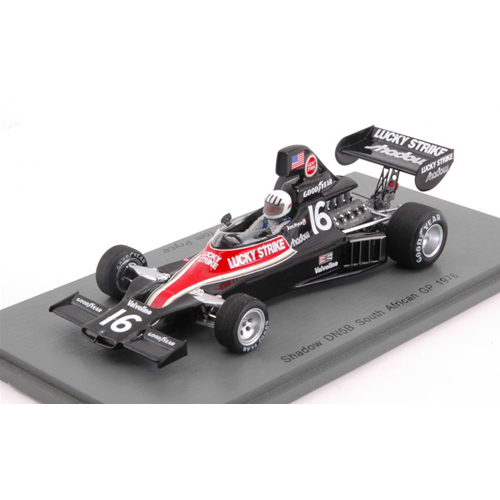 SHADOW DN5B T.PRYCE 1976 N.16 7th SOUTH AFRICAN GP 1:43 Spark Model Formula 1 Modellino