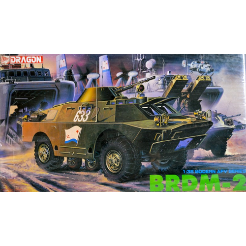 BRDM-2 KIT 1:35 Dragon Kit Mezzi Militari Modellino