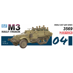 IDF M3 HALF-TRACK KIT 1:35 Dragon Kit Mezzi Militari Modellino
