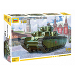SOVIET HEAVY TANK T-35 KIT 1:72 Zvezda Kit Mezzi Militari Modellino