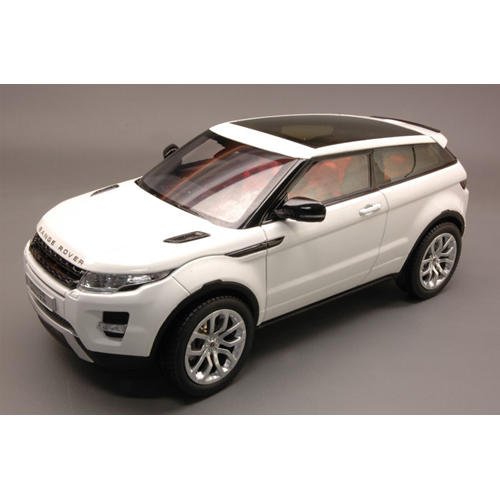 RANGE ROVER EVOQUE 2011 GT SERIES WHITE 1:18 Welly Auto Stradali Modellino
