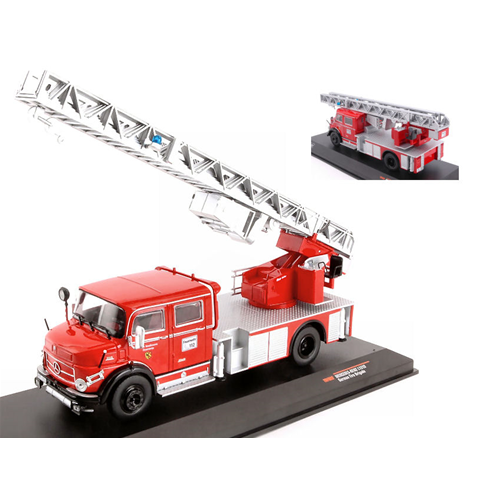 MERCEDES L1519 GERMAN FIRE BRIGADE 1963 1:43 Ixo Model Pompieri Modellino