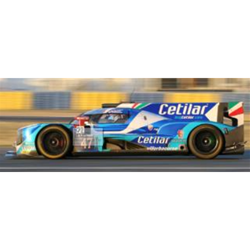 DALLARA P217 GIBSON N.47 10th LE MANS 2017 LACORTE-SERNAGIOTTO-BELICCHI 1:43 Spark Model Auto Competizione Modellino