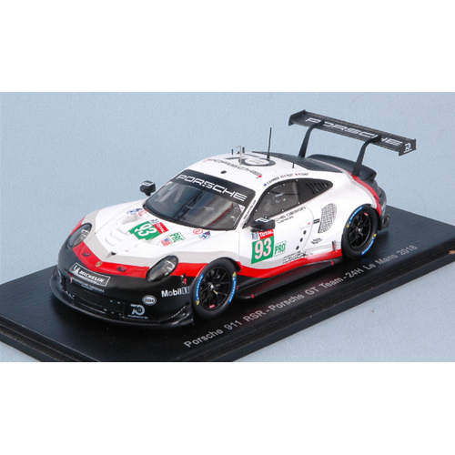 PORSCHE 911 RSR N.93 30th LE MANS 2018 P.PILET-N.TANDY-E.BAMBER 1:43 Spark Model Auto Competizione Modellino