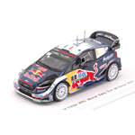 FORD FIESTA WRC N.1 WINNER TOUR DE CORSE 2018 S.OGIER-J.INGRASSIA 1:43 Spark Model Auto Rally Modellino