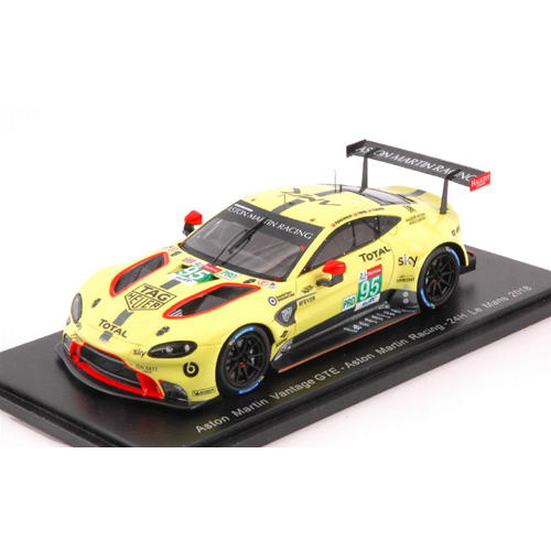 ASTON MARTIN VANTAGE N.95 26th LE MANS 2018 M.SORENSEN-N.THIIM-D.TURNER 1:43 Spark Model Auto Competizione Modellino