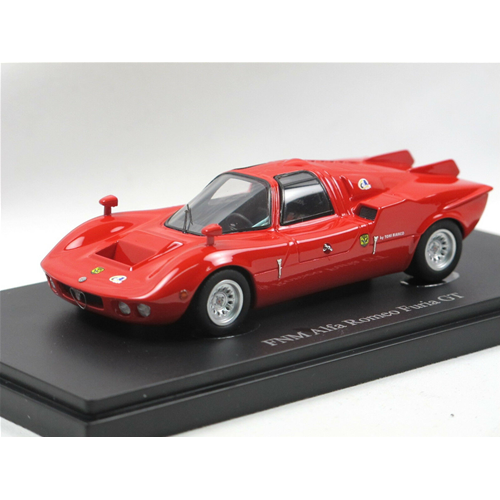 ALFA ROMEO FNM FURIA GT 1971 RED 1:43 Autocult Auto Stradali Modellino