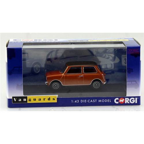 AUSTIN MORRIS MINI CLUBMAN 1100 1978 REYNARD METALLIC 1:43 Vanguards Auto Stradali Modellino