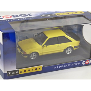FORD ESCORT MK3 XR3 PRAIRIE 1990 YELLOW 1:43 Vanguards Auto Stradali Modellino