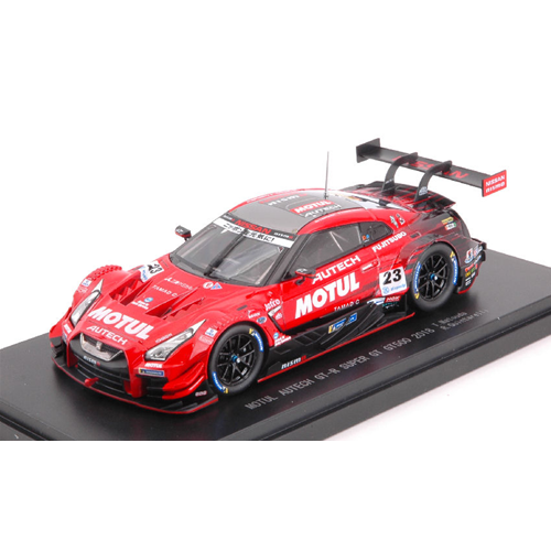 NISSAN GT-R N.23 WINNER FUJI SUPER GT500 2018 MATSUDA-QUINTARELLI 1:43 Ebbro Auto Competizione Modellino